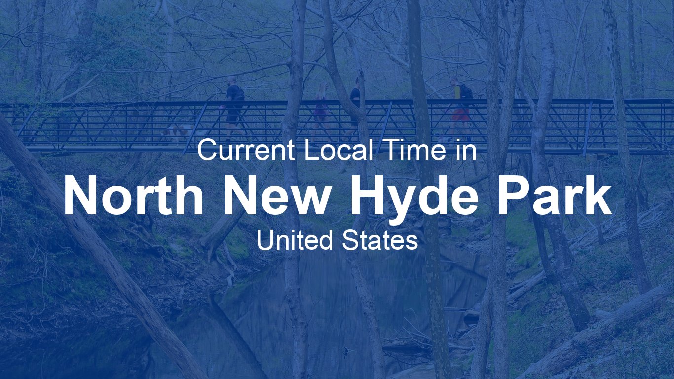 Current Time in North New Hyde Park, United States (EDT) [Live Clock]
