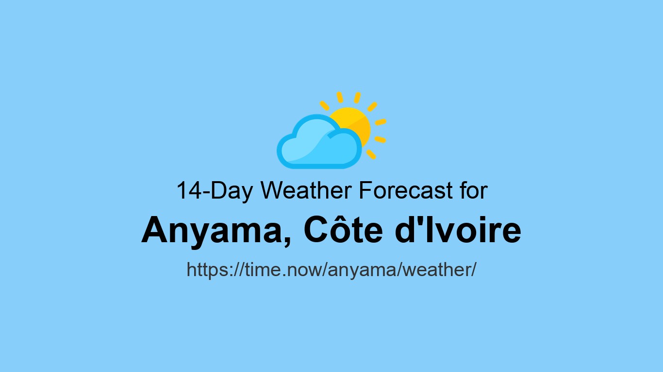 Weather in Anyama | Time.now