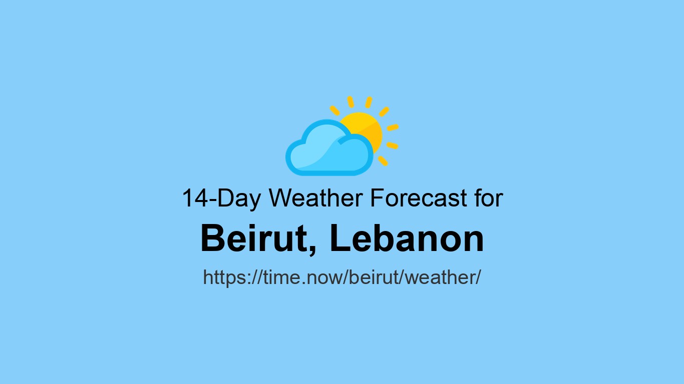 Weather in Beirut, Lebanon | Time.now