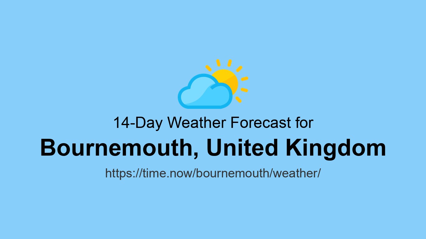 Weather in Bournemouth, United Kingdom | Time.now