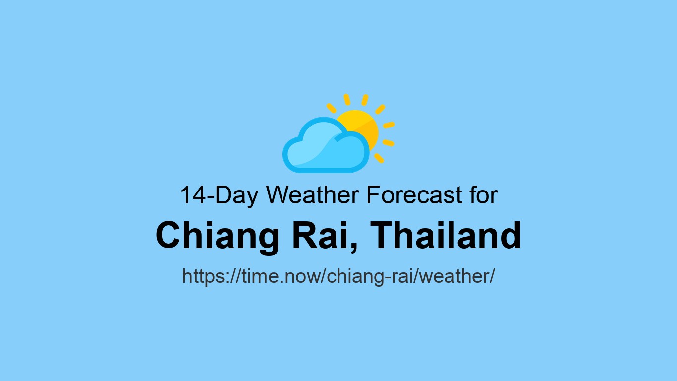 Weather in Chiang Rai, Thailand | Time.now