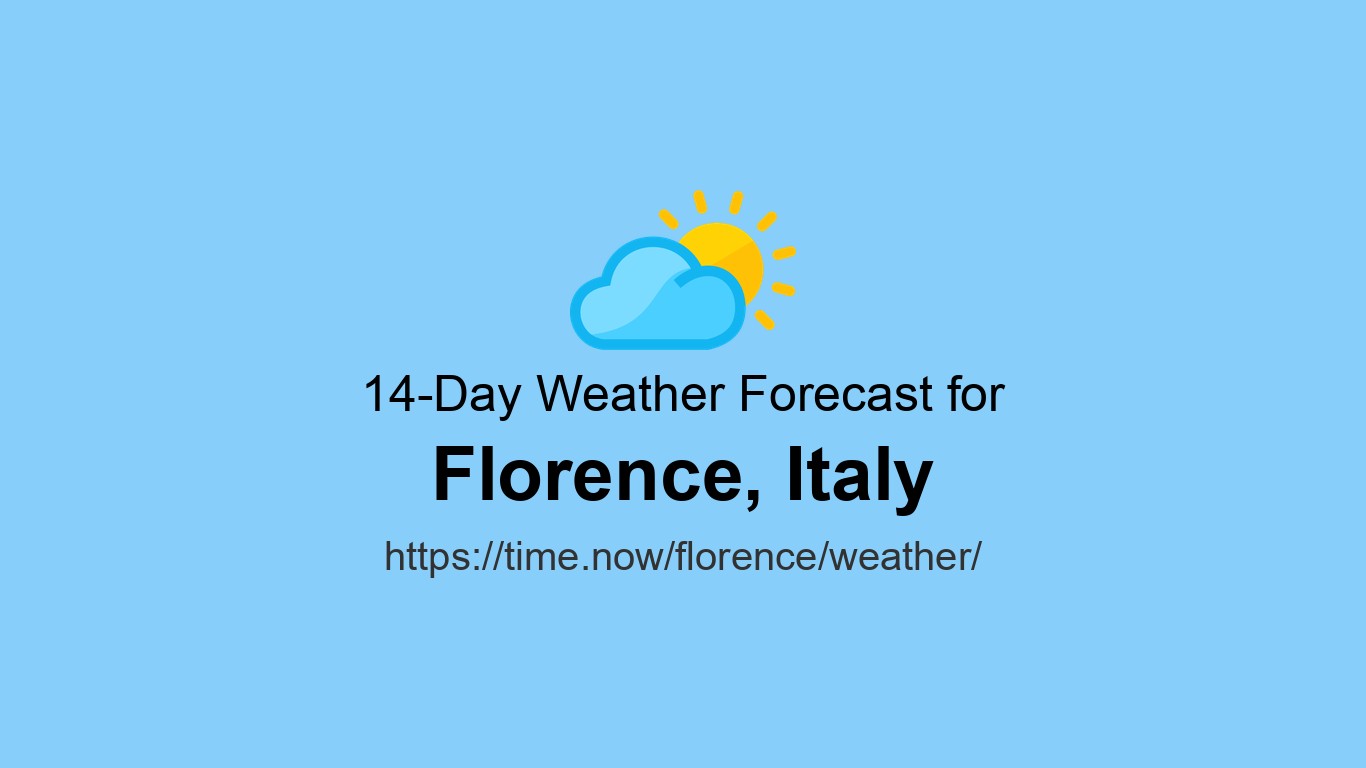 Weather in Florence, Italy | Time.now