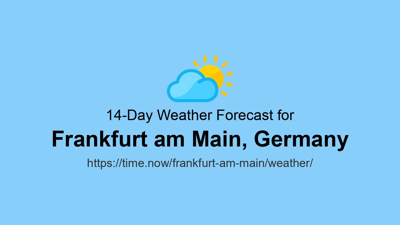 Wetter Com Frankfurt Am Main