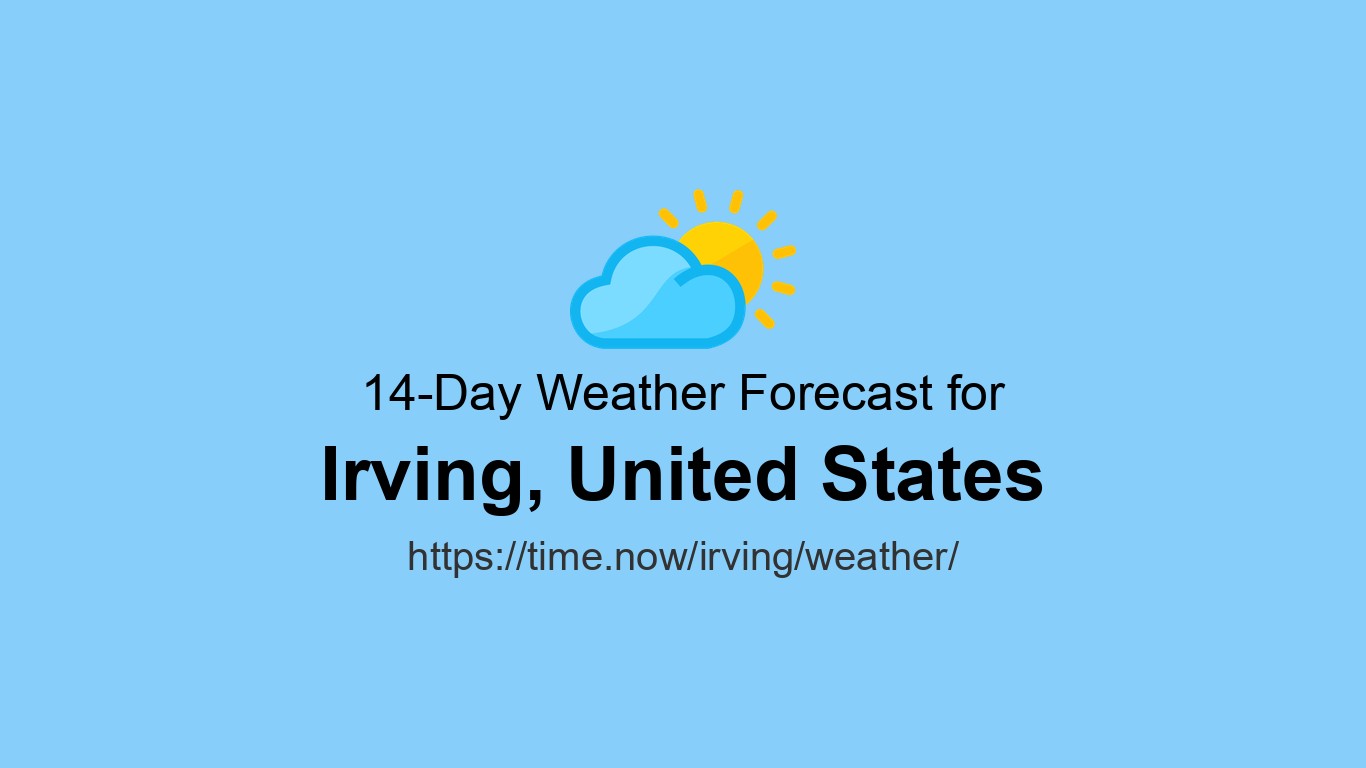 Weather in Irving Time.now