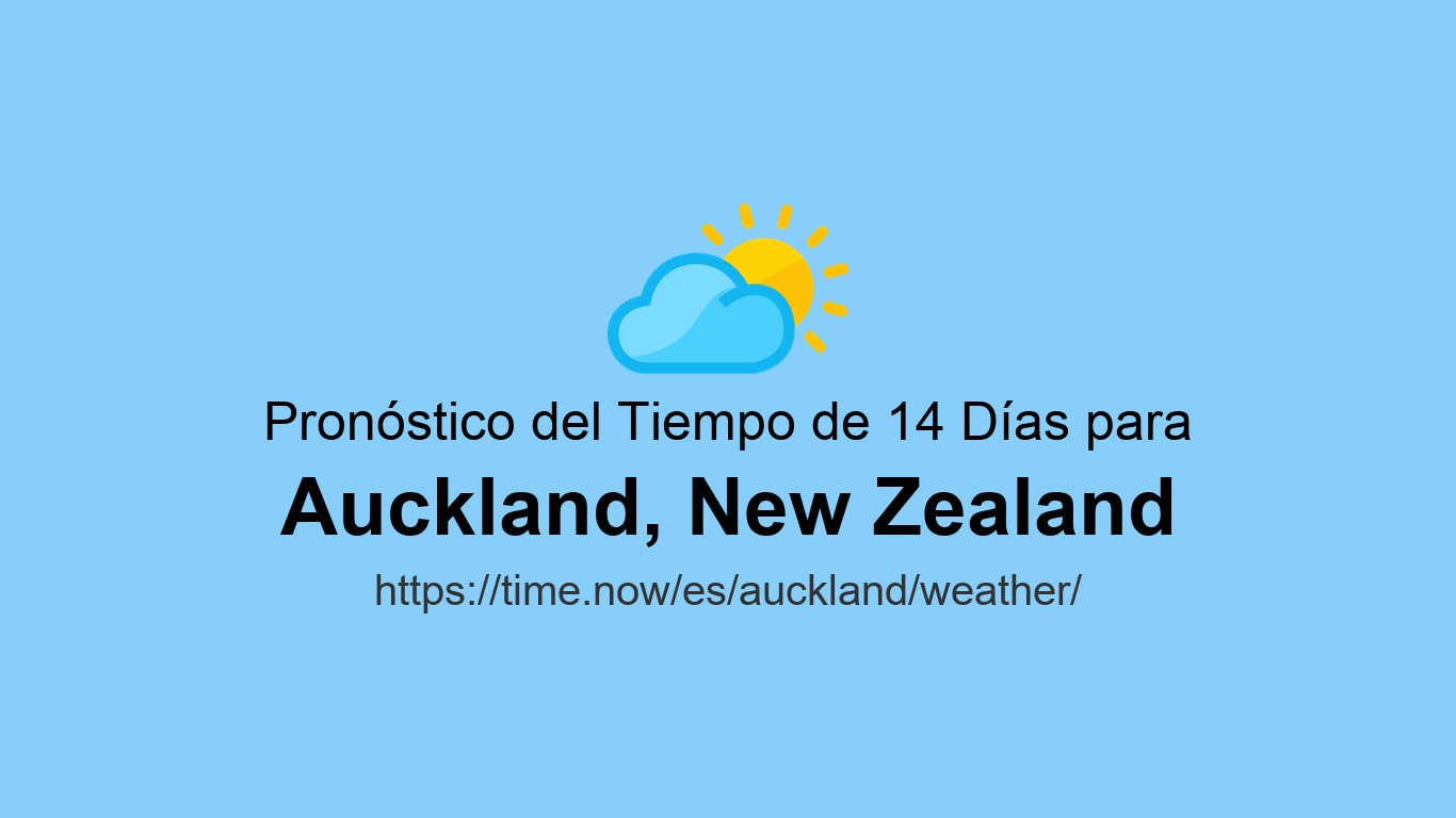 Clima en Auckland | Time.now