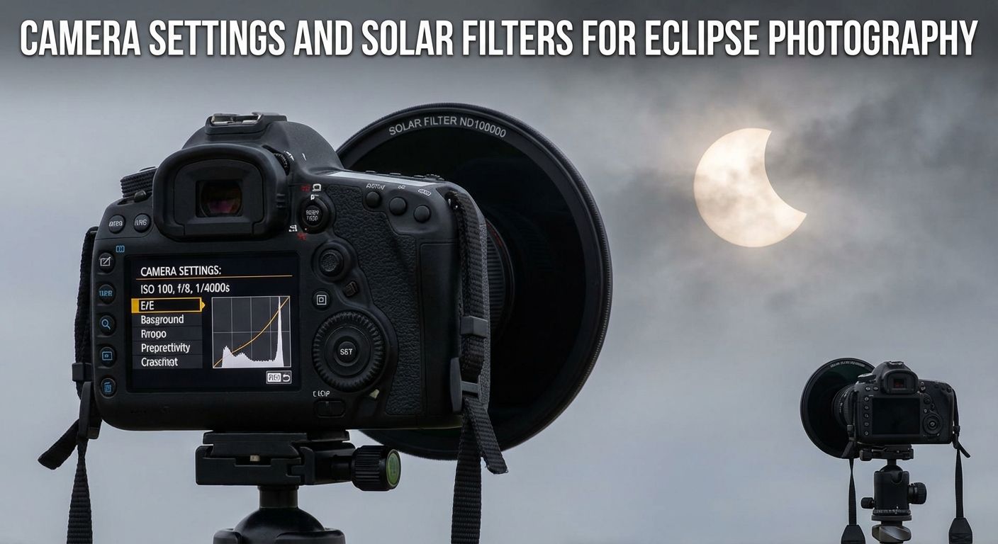 Camera Settings and Solar Filters for Eclipse Photography