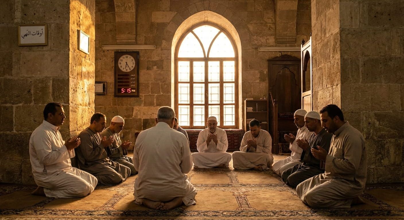 Forbidden Times for Islamic Prayer