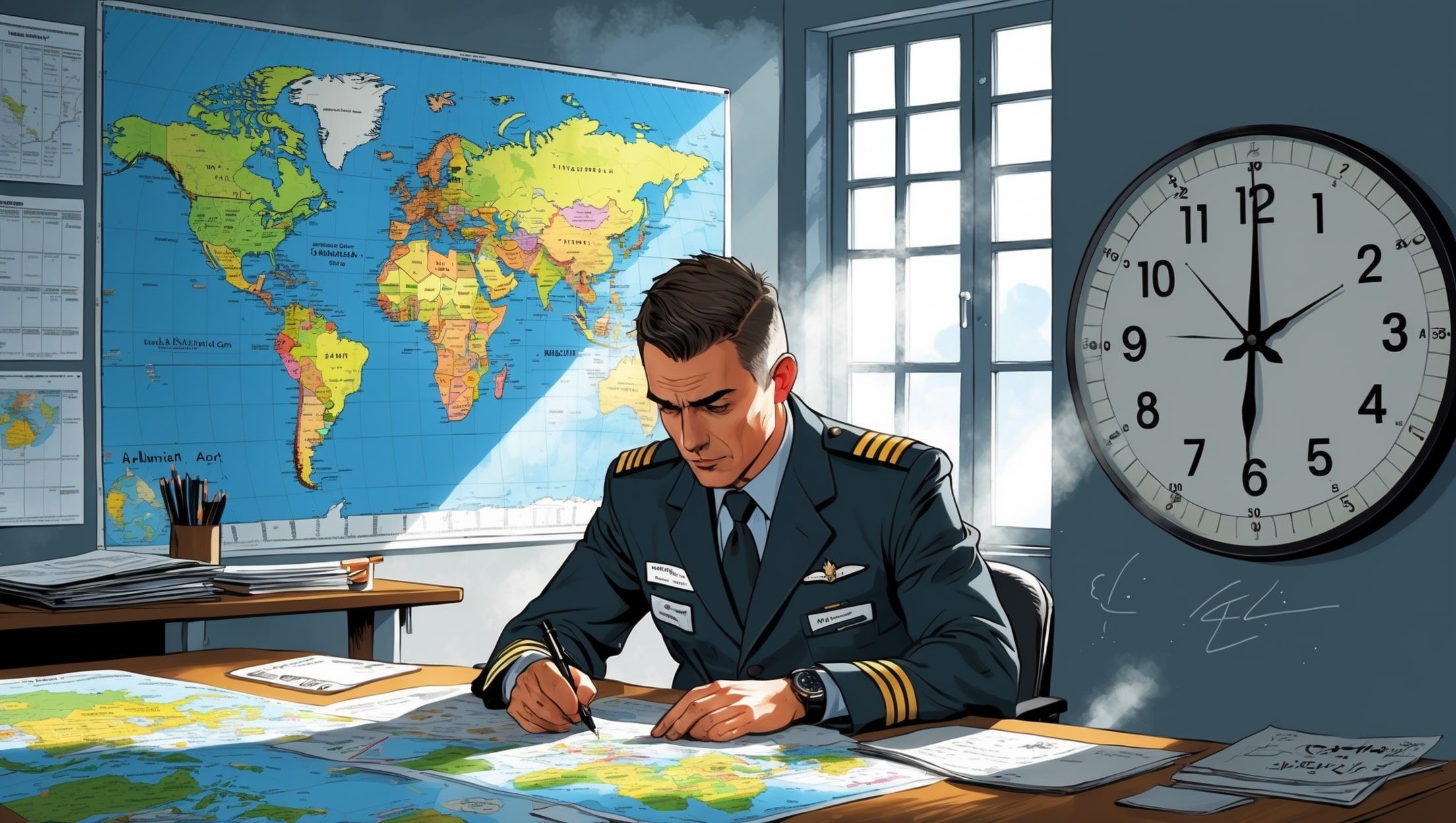 How Airlines and Pilots Use Time Zones in Flight Planning