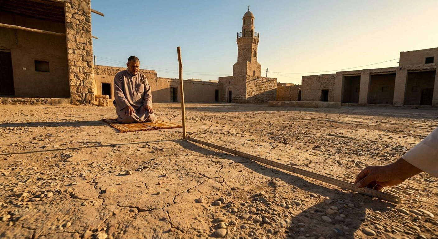 How Shadow Length Determines When Asr Prayer Starts