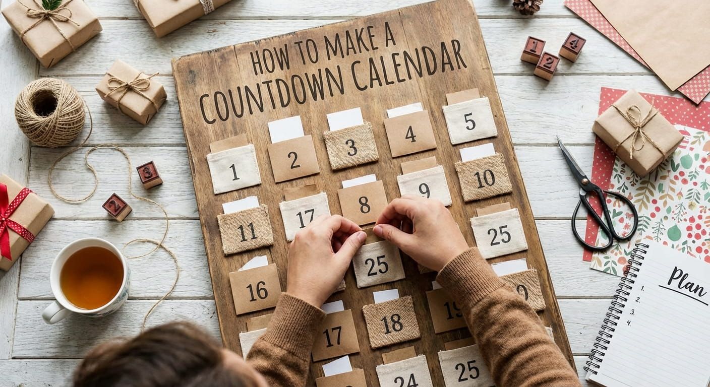 How To Make a Countdown Calendar