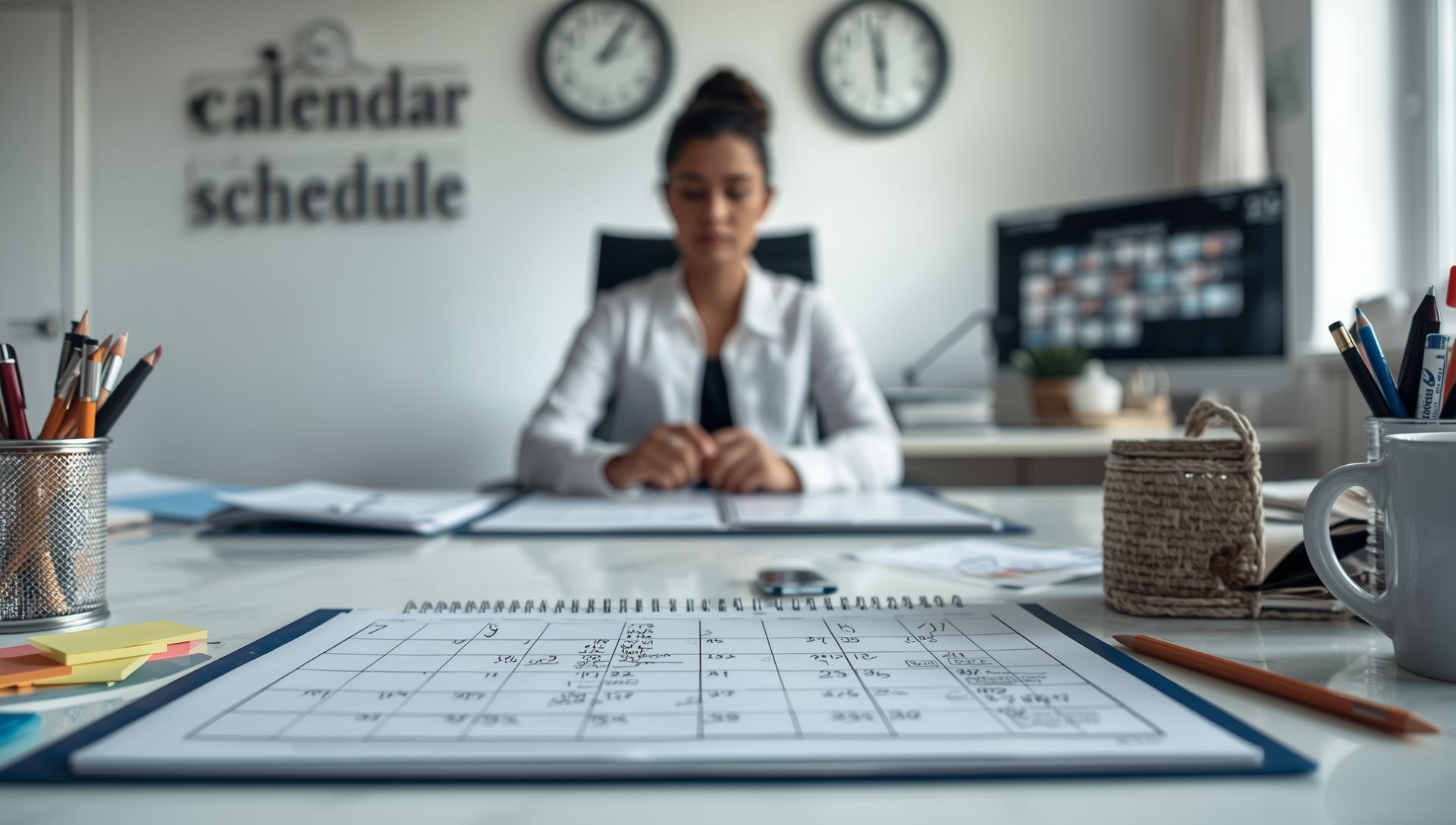 How to Organize Your Weekly Schedule for Better Productivity