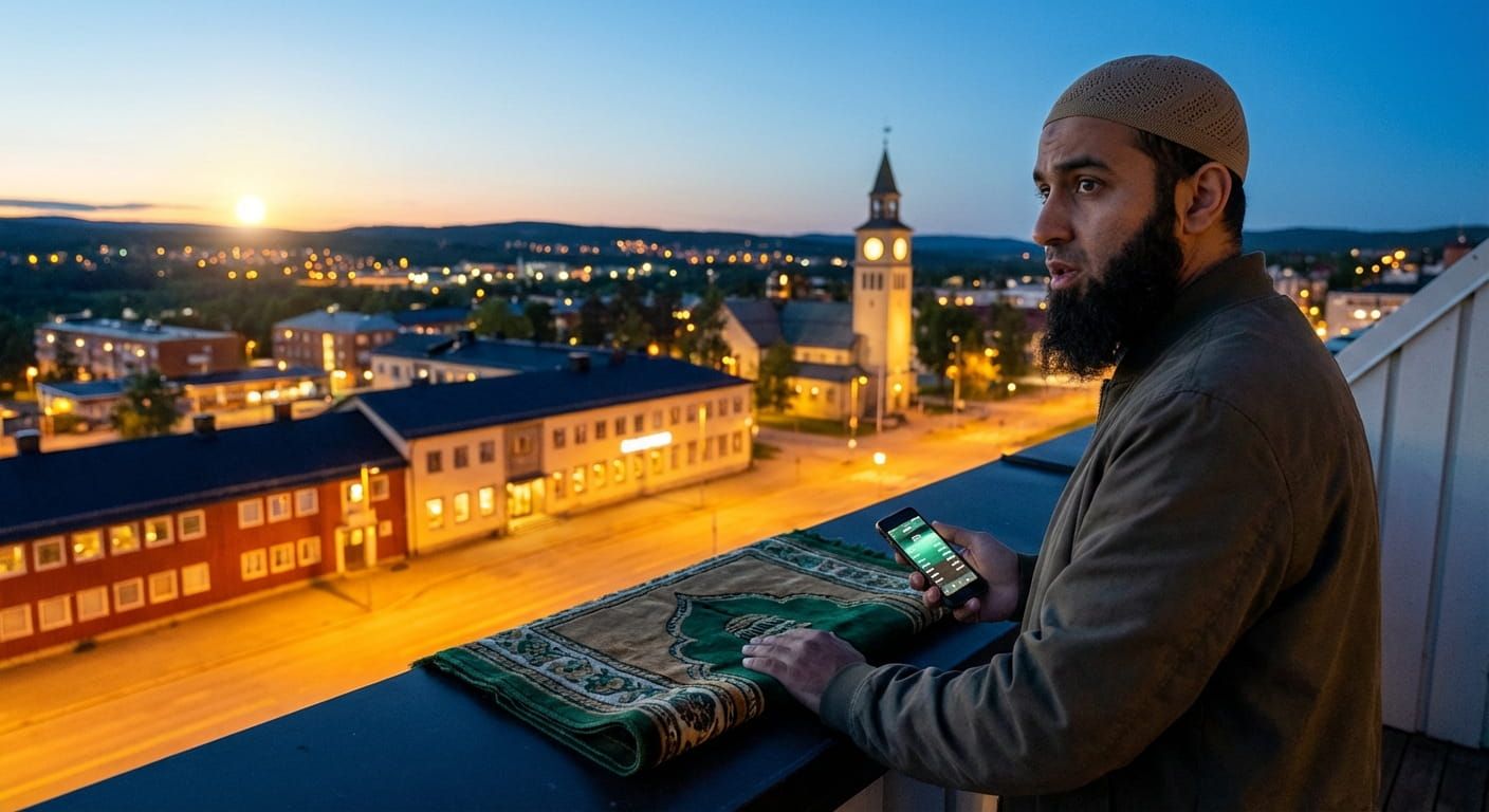 Isha Prayer Challenges in Countries With White Nights
