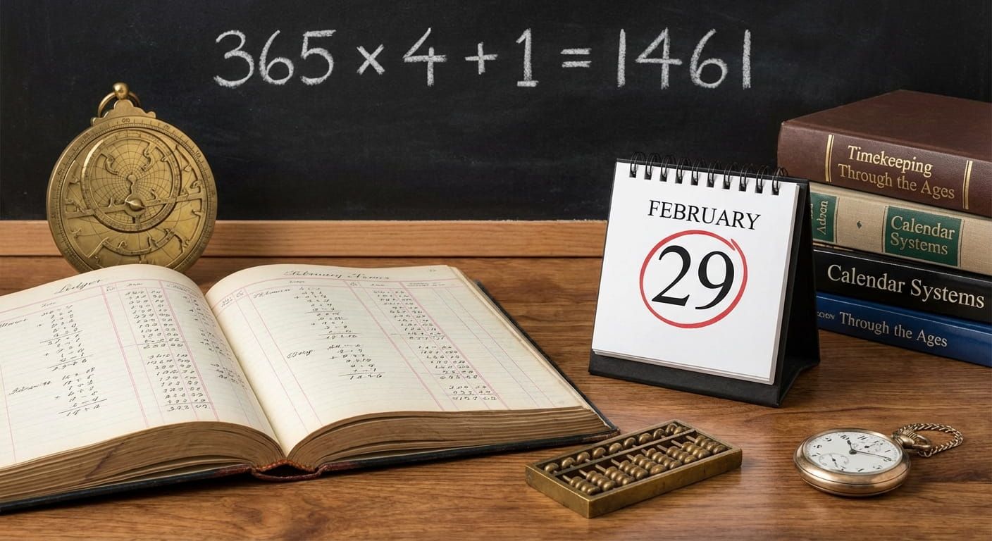 Leap Year Math and Accurate Calendar Age Counting