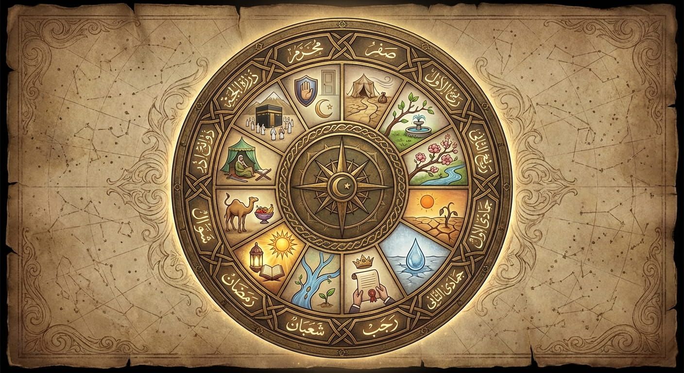 Names and Meanings of the 12 Islamic Months