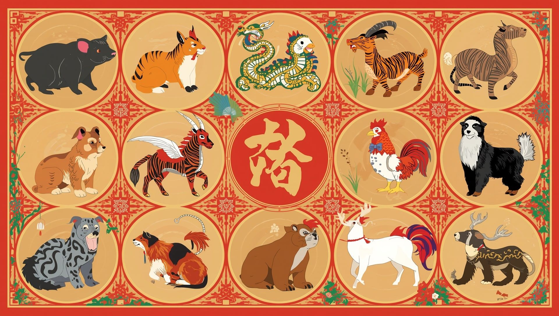 The Chinese Zodiac and What Animal Represents Each Year