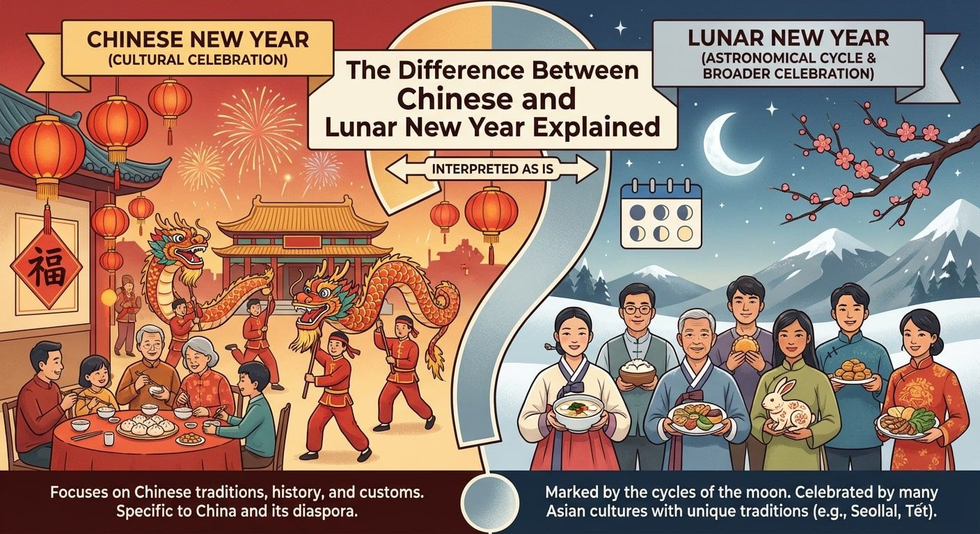 The Difference Between Chinese and Lunar New Year Explained 