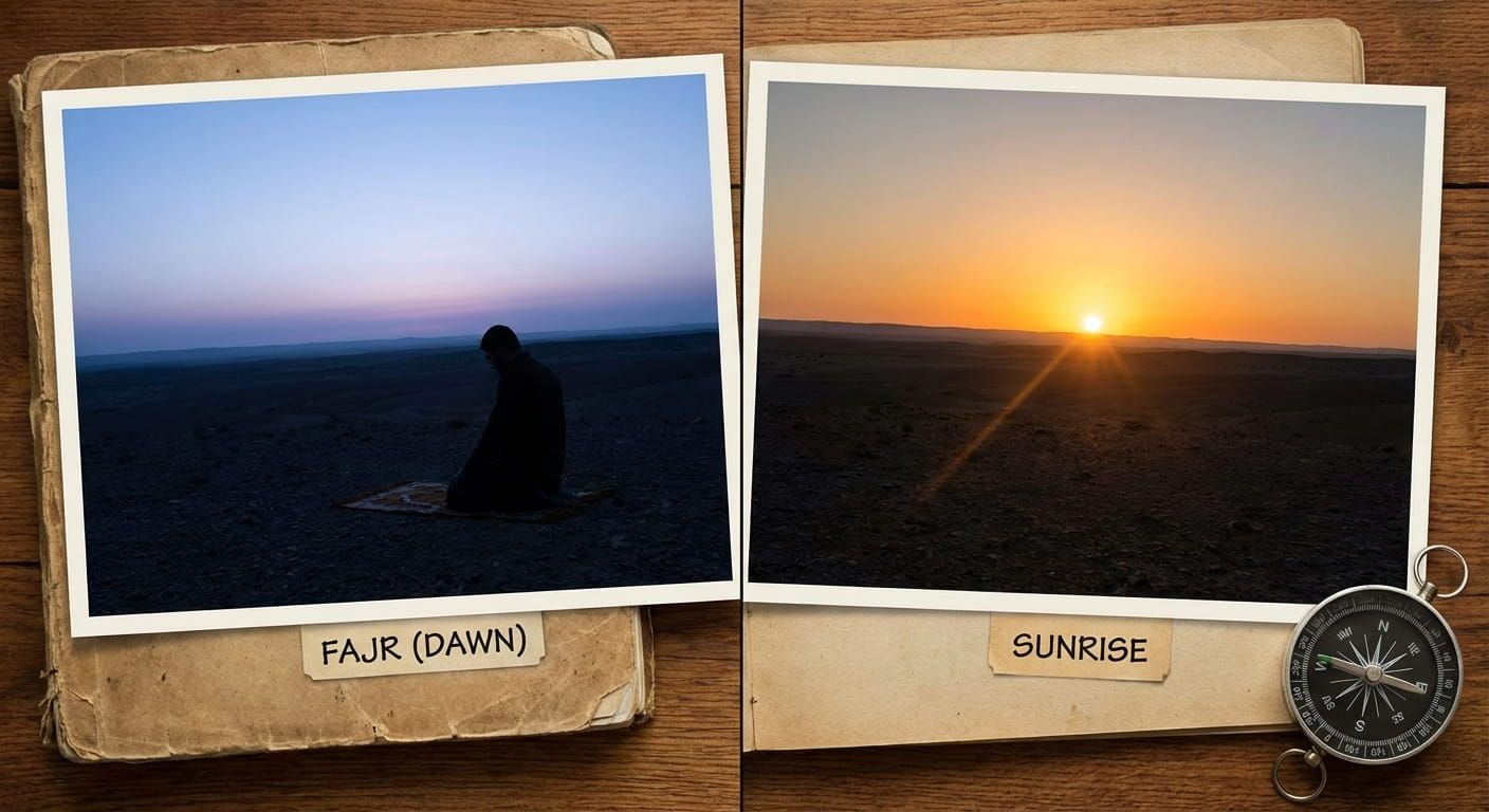 The Difference Between Fajr and Sunrise Times Explained