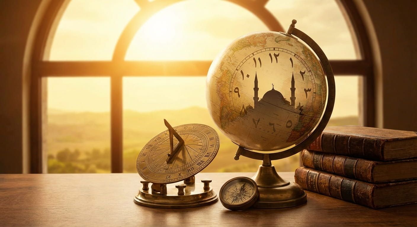 The Role of Longitude in Calculating Dhuhr Prayer Times