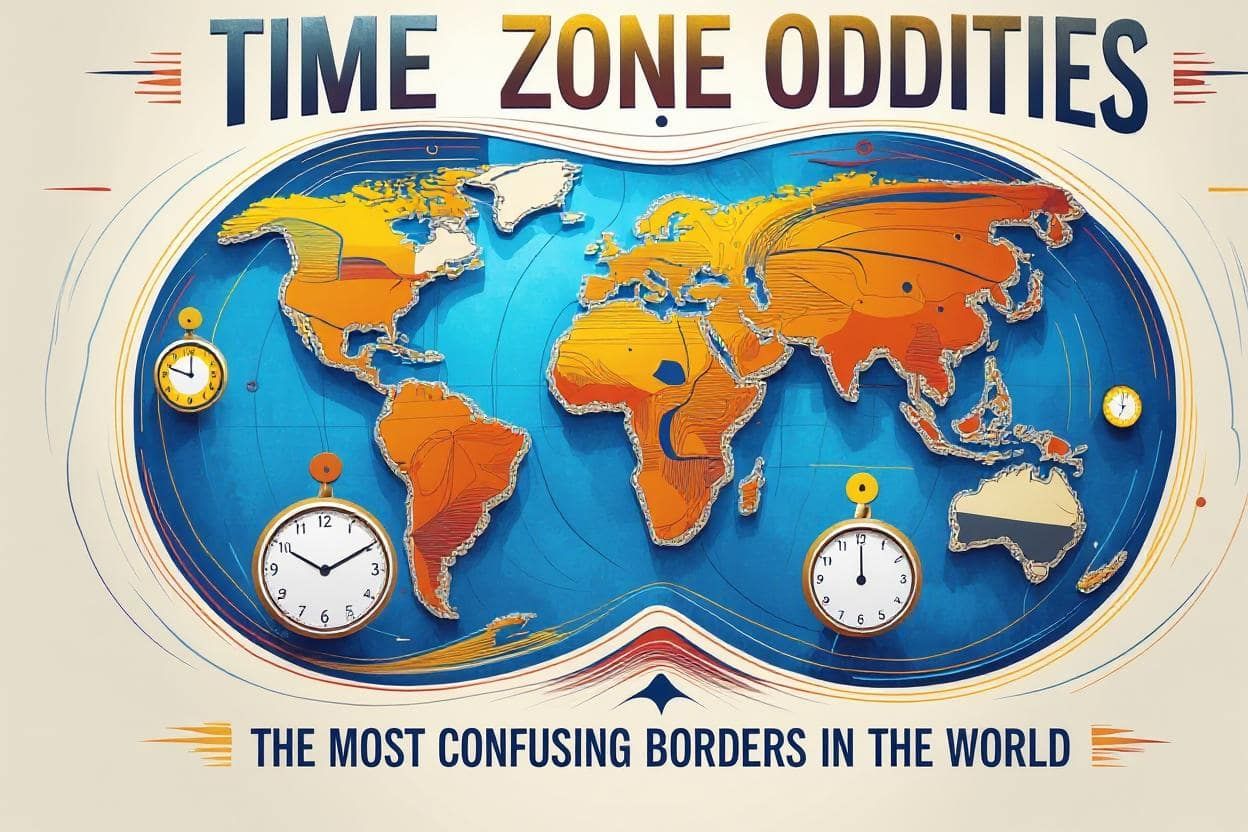 Time Zone Oddities: The Most Confusing Borders in the World