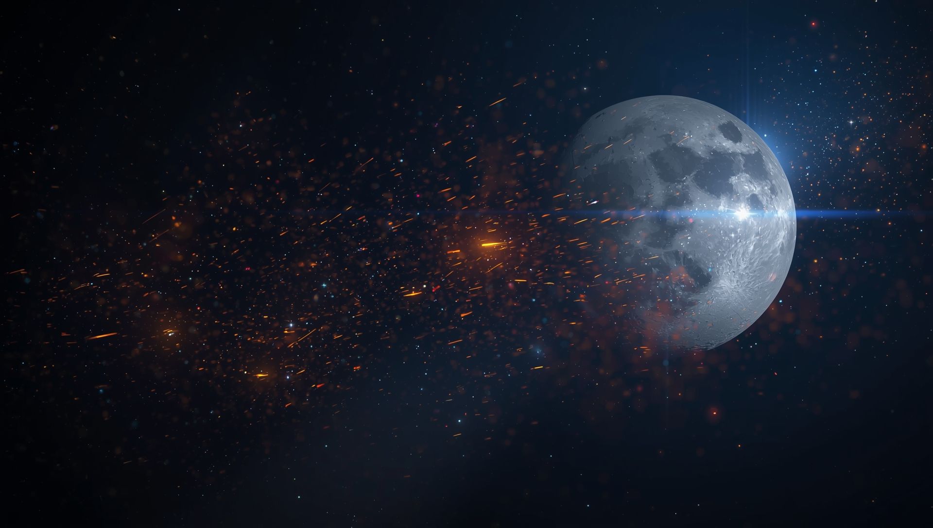 Transient lunar phenomena shifting in the night sky