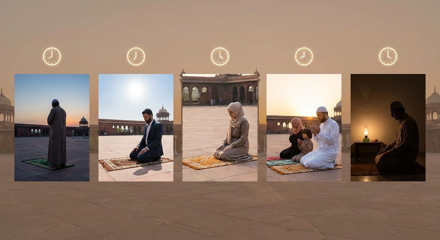 Understanding When and Why Muslims Pray Five Times Daily