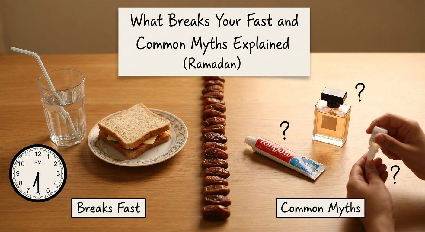 What Breaks Your Fast (During Ramadan) and Common Myths Explained