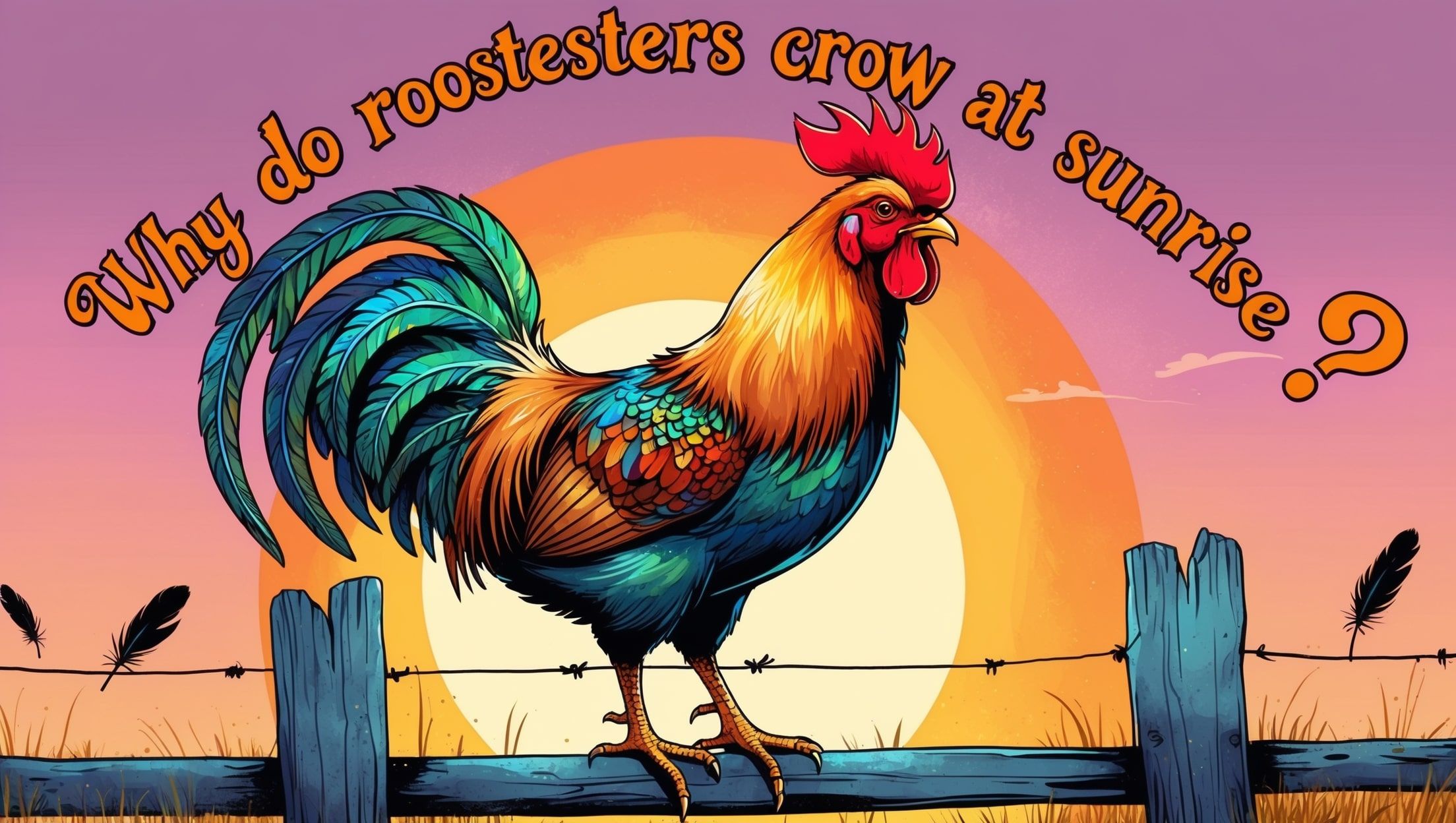 Why Do Roosters Crow at Sunrise?
