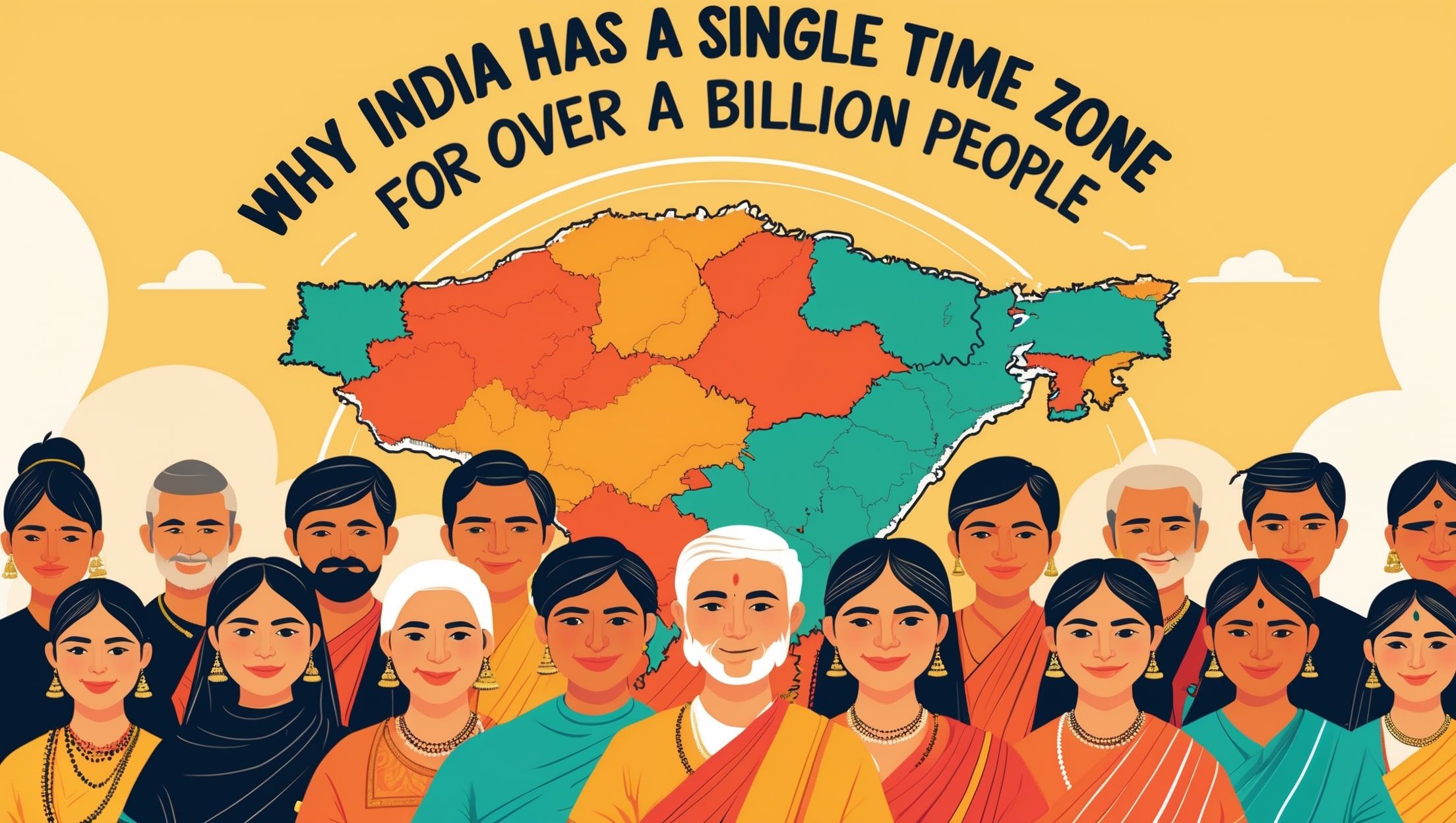 Why India Has a Single Time Zone for Over a Billion People