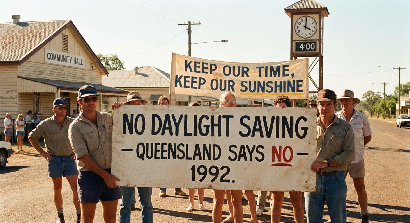 Why Queensland Rejected Daylight Saving Time Three Decades Ago
