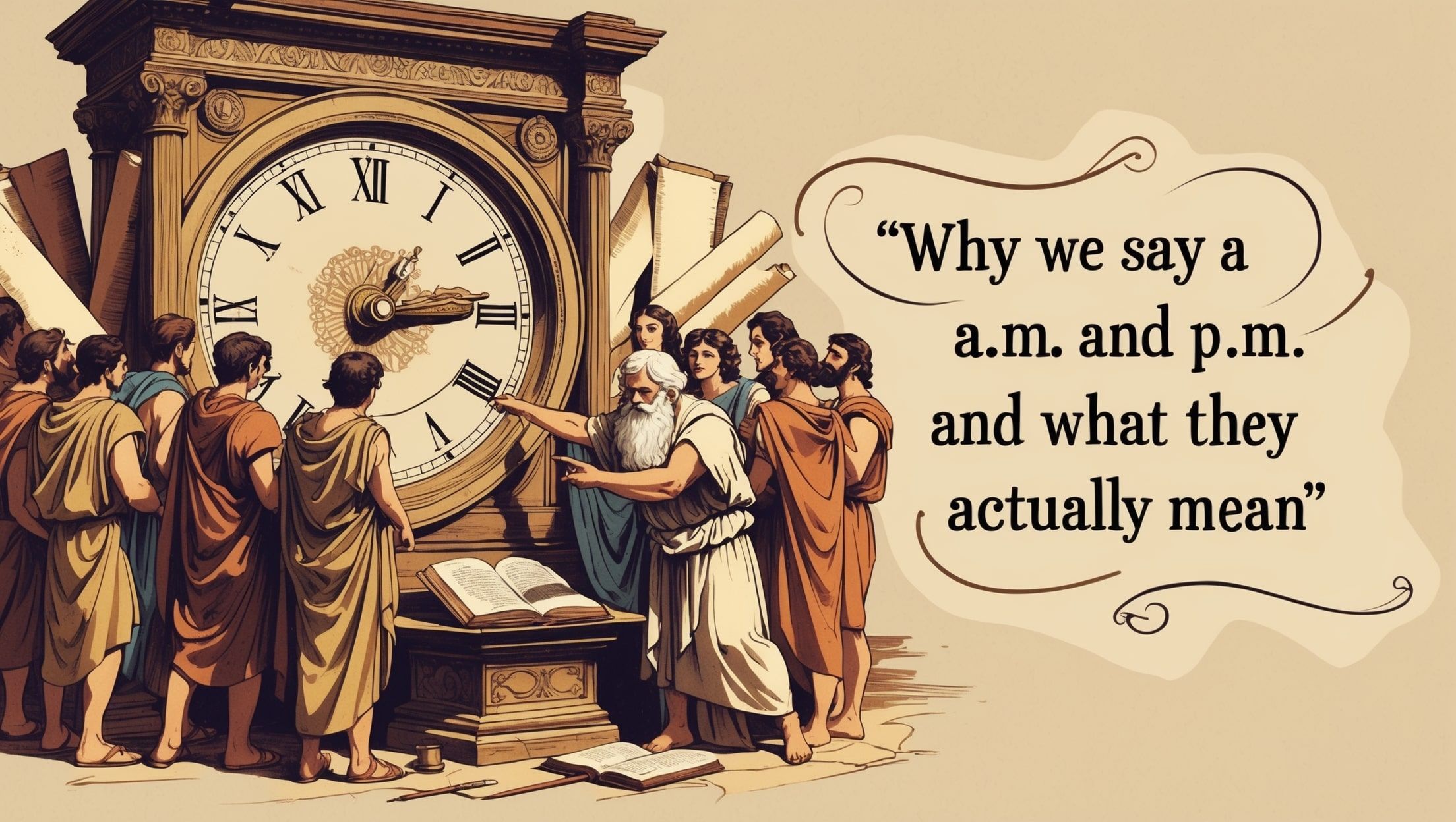 Why We Say a.m. and p.m. and What They Actually Mean