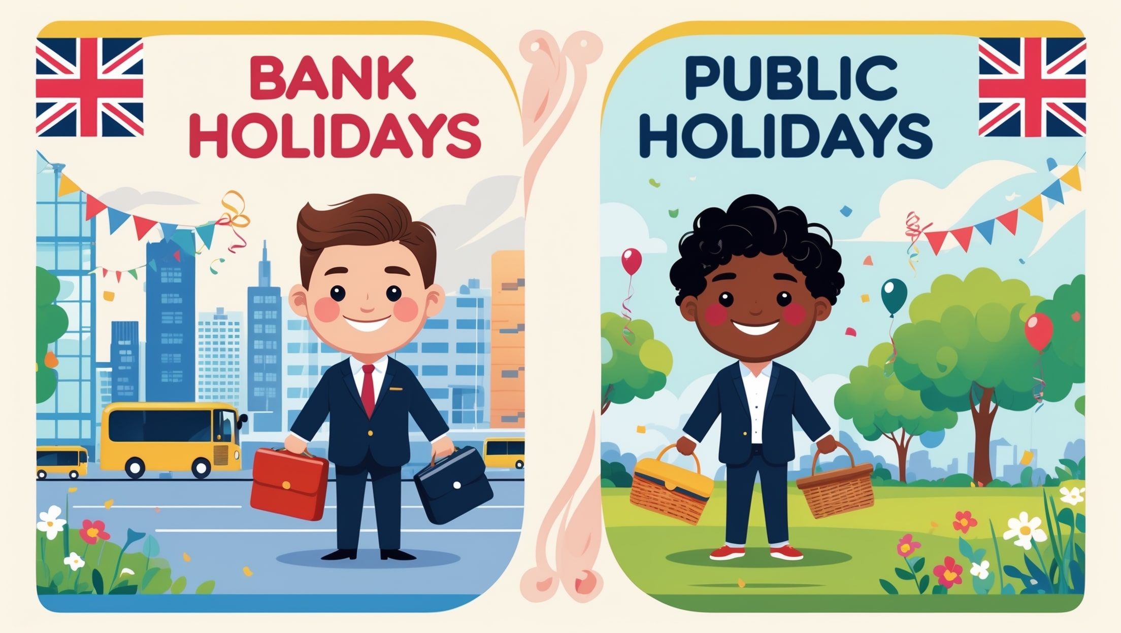 Bank Holidays vs Public Holidays