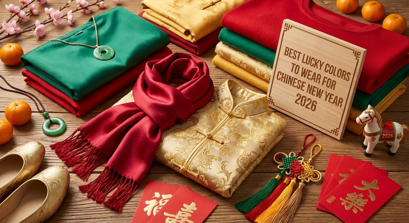 Best Lucky Colors to Wear for Chinese New Year 2026