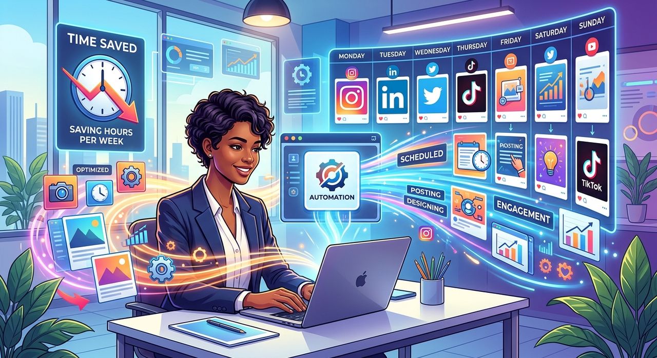 Saving Hours Each Week by Automating Your Social Media Visuals