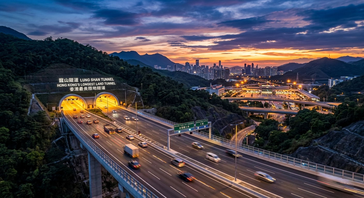 Heung Yuen Wai Highway: Hong Kong's Longest Land Tunnel and New Border Gateway